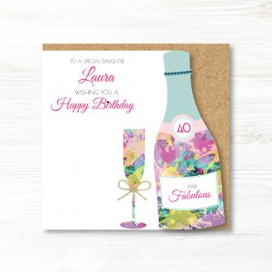 Personalised Handmade Birthday Card 18th, 21st, 30th, 40th, 50th, 60th, 70th, Friend, Sister, Daughter, Niece