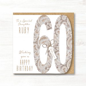 Personalised Handmade Birthday Card 18th, 21st, 30th, 40th, 50th, 60th, 70th, 80th Any Relation