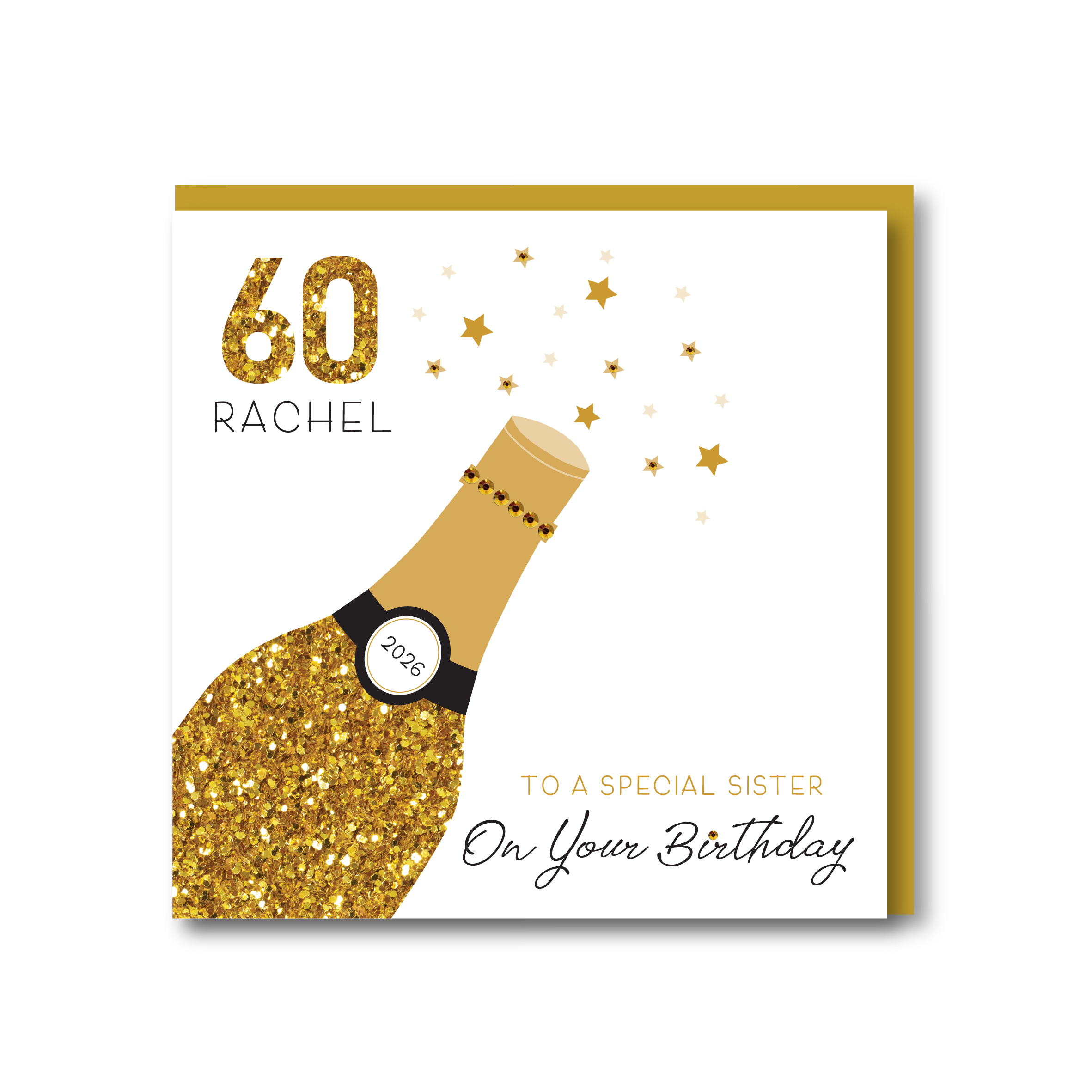Personalised Handmade Birthday Card 18th, 21st, 30th, 40th, 50th, 60th, 70th, 80th, Any Relation - Image 2