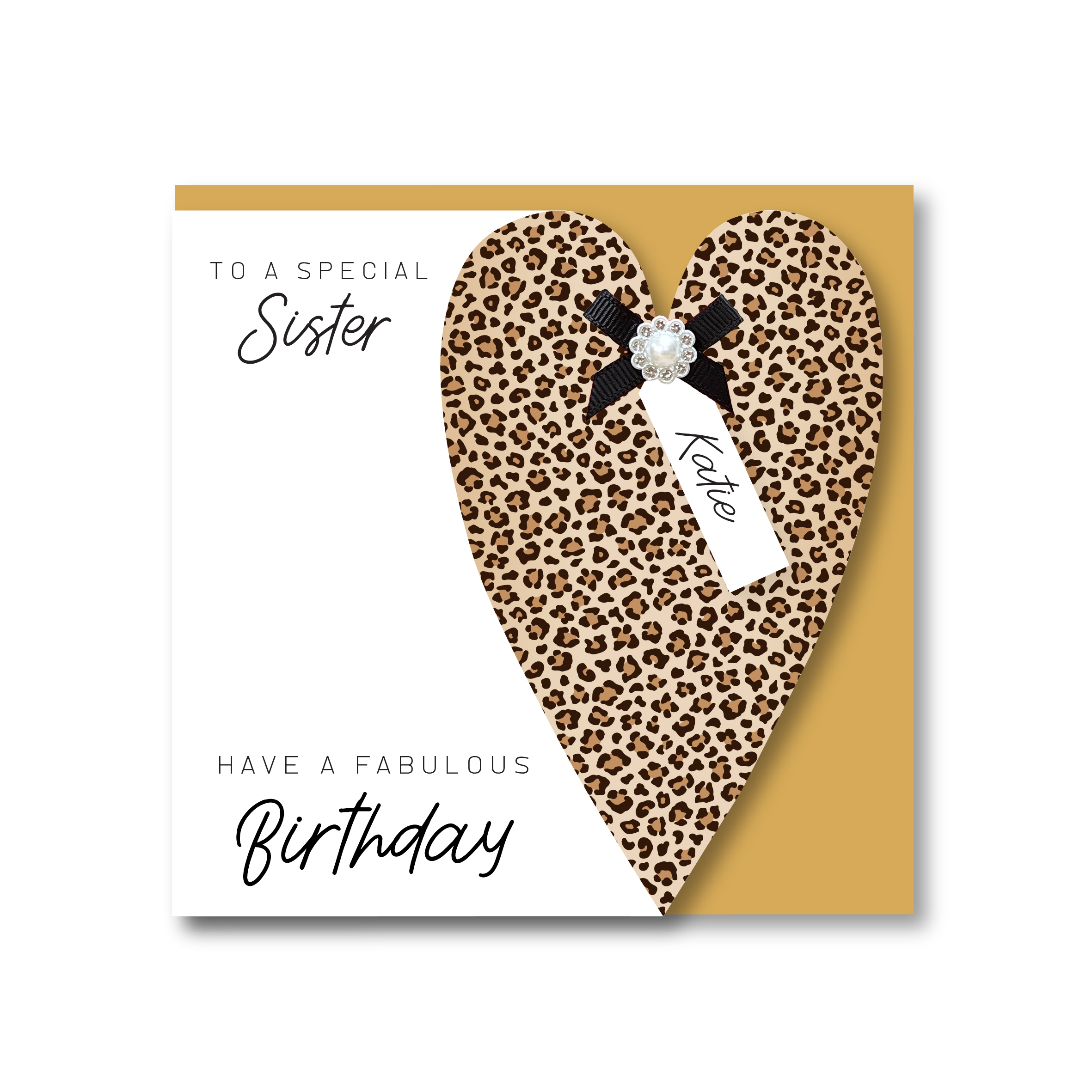 Personalised Handmade Birthday Card Daughter, Sister, Mum, Auntie, Friend, Goddaughter, Niece - Image 2