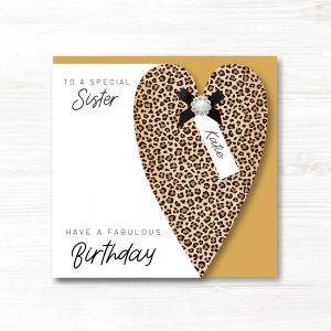Personalised Handmade Birthday Card Daughter, Sister, Mum, Auntie, Friend, Goddaughter, Niece