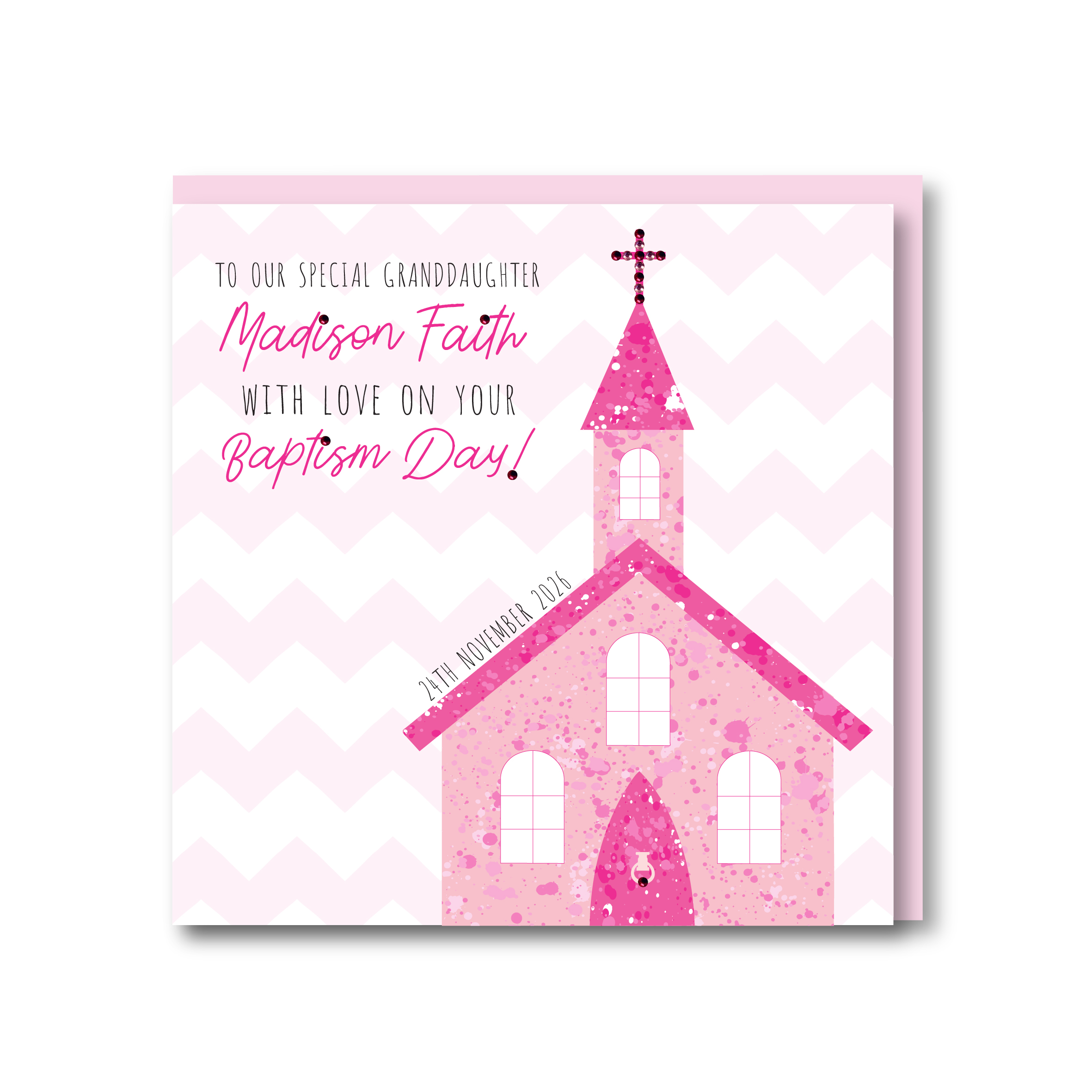 Personalised Handmade Girl Christening/Baptism/First Holy Communion - Image 2