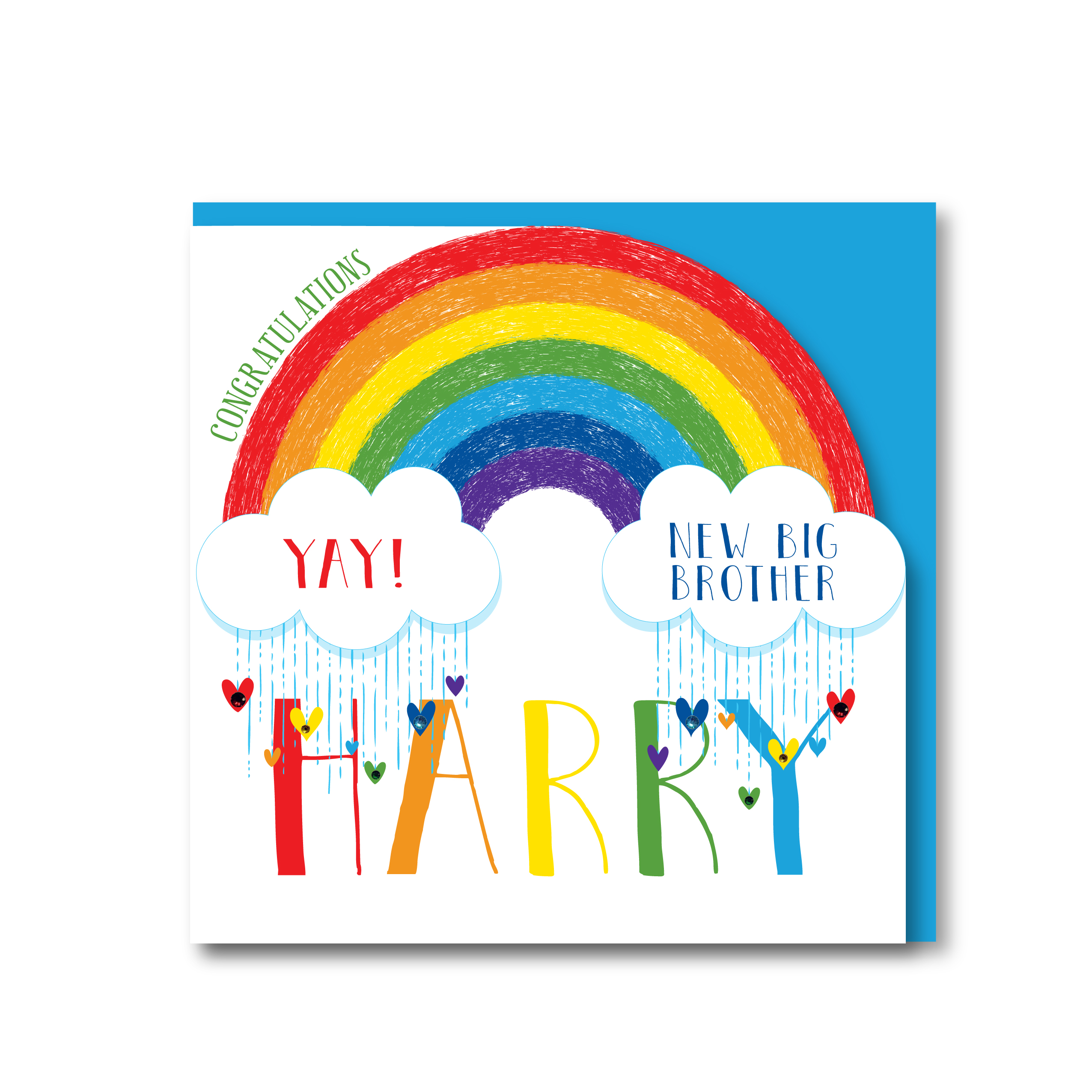 Personalised Handmade New Big Brother Card - Image 2