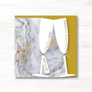 Personalised Handmade Engagement Card