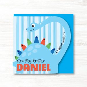 Personalised Handmade Big Brother Card
