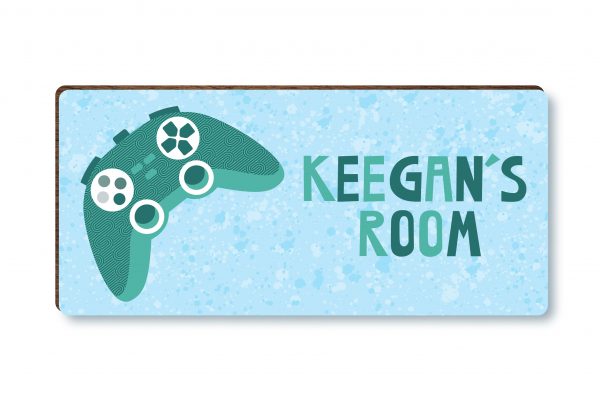 Personalised Gaming Boys Wooden Bedroom Door Sign, Plaque, Gift - Image 3