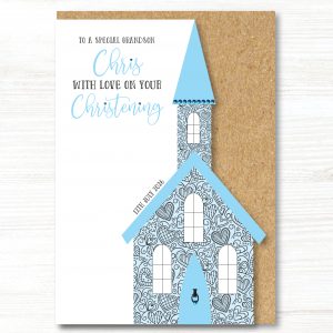 Large Personalised Handmade Boy Christening/Baptism/First Holy Communion