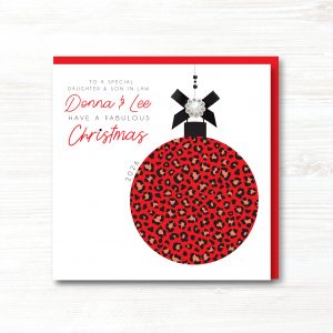 Personalised Handmade Christmas Card, Mum & Dad, Grandparents, Friends, Daughter, Son, Auntie, Uncle, Niece, Nephew