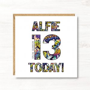 Personalised Boys Birthday Card, 2nd, 3rd, 4th, 5th, 6th, 7th, 8th, 9th, 10th, 11th, 12th, Brother, Nephew, Son, Grandson