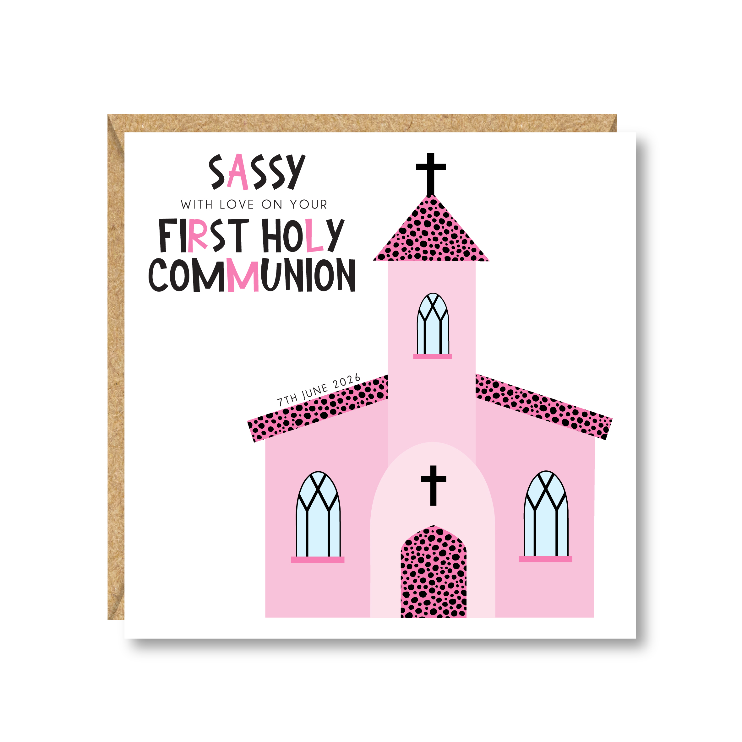 Personalised Girl Christening/Baptism/First Holy Communion, Daughter, Granddaughter, Niece, Goddaughter - Image 2