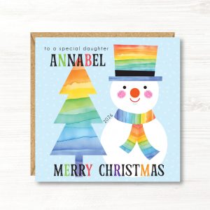 Personalised LGBT Christmas Card, Gay, Lesbian