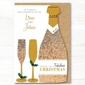 A5 Personalised Handmade Christmas Card - Any Relation