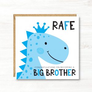Personalised Big Brother Card