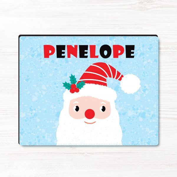 Personalised Children's Christmas Placemat, Coaster, Placemat and Coaster Set, Christmas Gift - Image 2