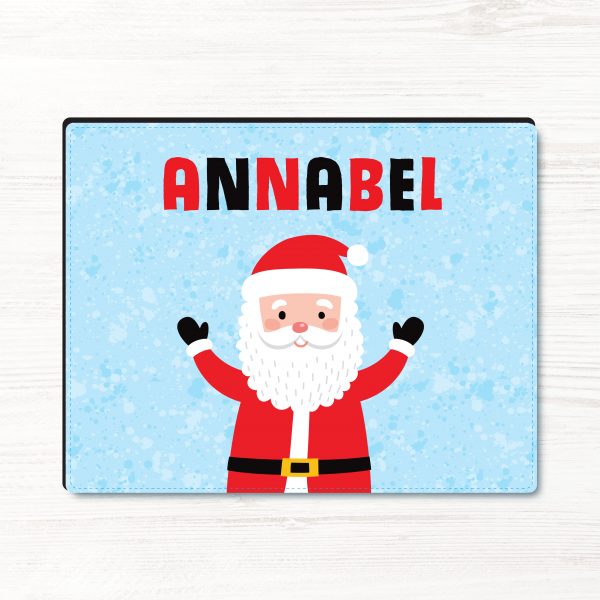Personalised Children's Christmas Placemat, Coaster, Placemat and Coaster Set, Christmas Gift - Image 2