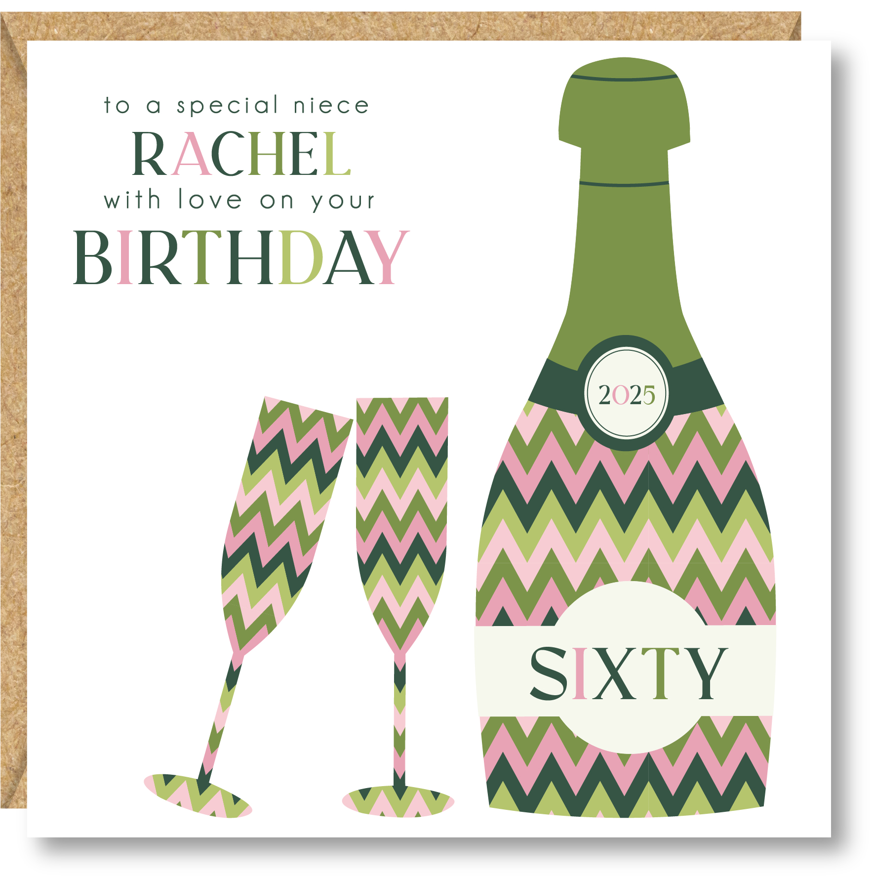 Personalised Birthday Card, 18th, 21st, 30th, 40th, 50th, 60th, 70th Friend, Sister, Auntie, Daughter, Goddaughter, Granddaughter - Image 2