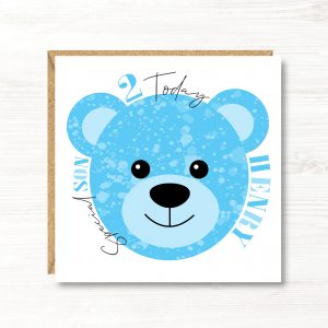 Personalised Boys Birthday Card 1st, 2nd, 3rd, 4th, Brother, Nephew, Son, Godson, Grandson, Friend, Cousin, Great Grandson