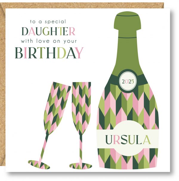 Personalised Birthday Card, Friend, Sister, Auntie, Daughter, Goddaughter, Granddaughter, Girlfriend - Image 2