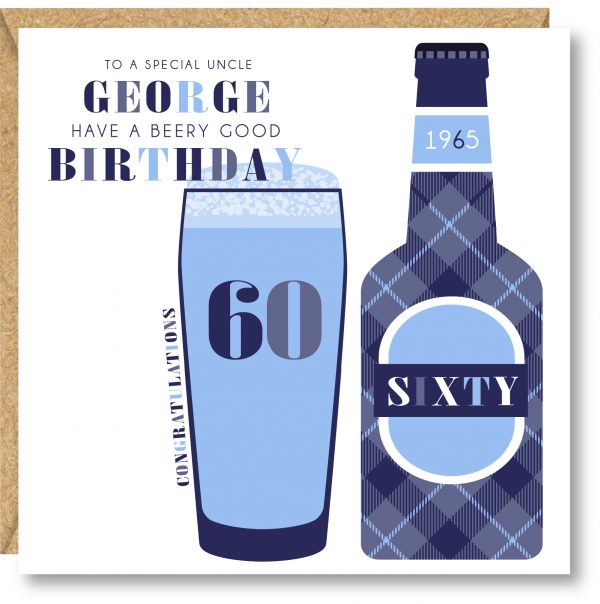 Personalised Birthday Card, 18th, 21st, 30th, 40th, 50th, 60th, 70th, 80th, Gift for Son, Dad, Uncle, Nephew, Friend, Grandson, Brother - Image 2