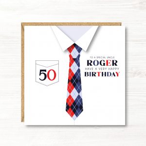 Personalised Birthday Card, 18th, 21st, 30th, 40th, 50th, 60th, 70th, 80th, Gift for Son, Dad, Uncle, Nephew, Friend, Grandson, Brother