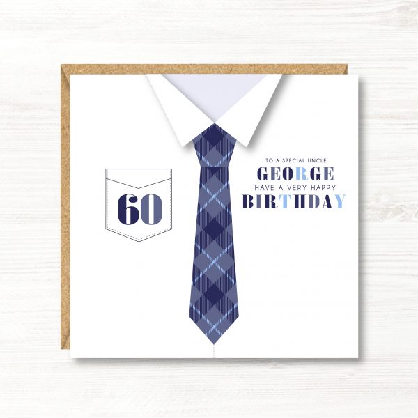 Personalised Birthday Card, 18th, 21st, 30th, 40th, 50th, 60th, 70th, 80th, Gift for Son, Dad, Uncle, Nephew, Friend, Grandson, Brother