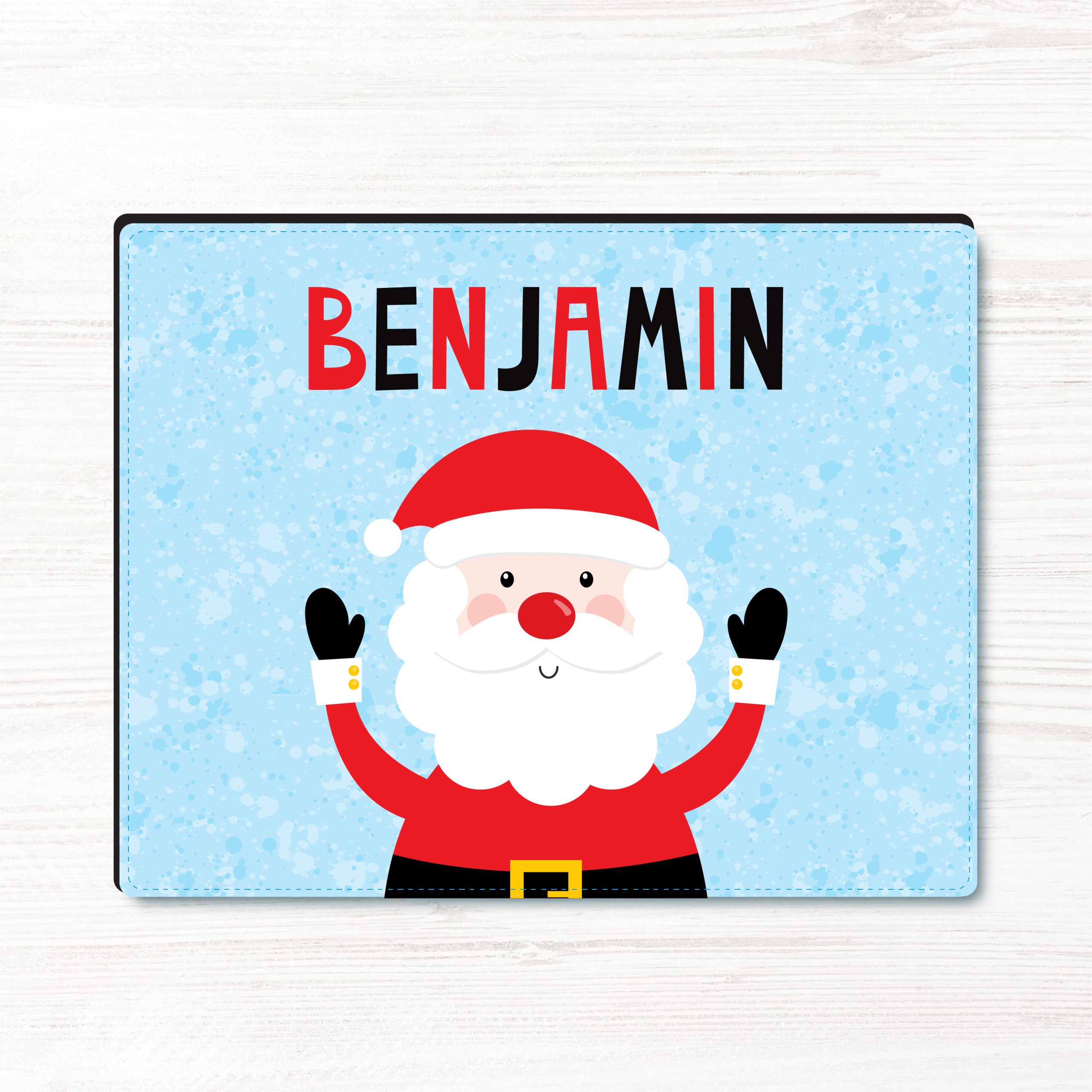 Personalised Children's Christmas Placemat, Coaster, Placemat and Coaster Set, Christmas Gift - Image 2
