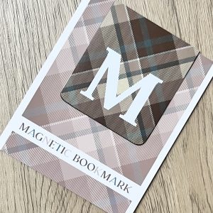 Personalised Handmade Magnetic Bookmark, Christmas Gift, Stocking Filler, Gift