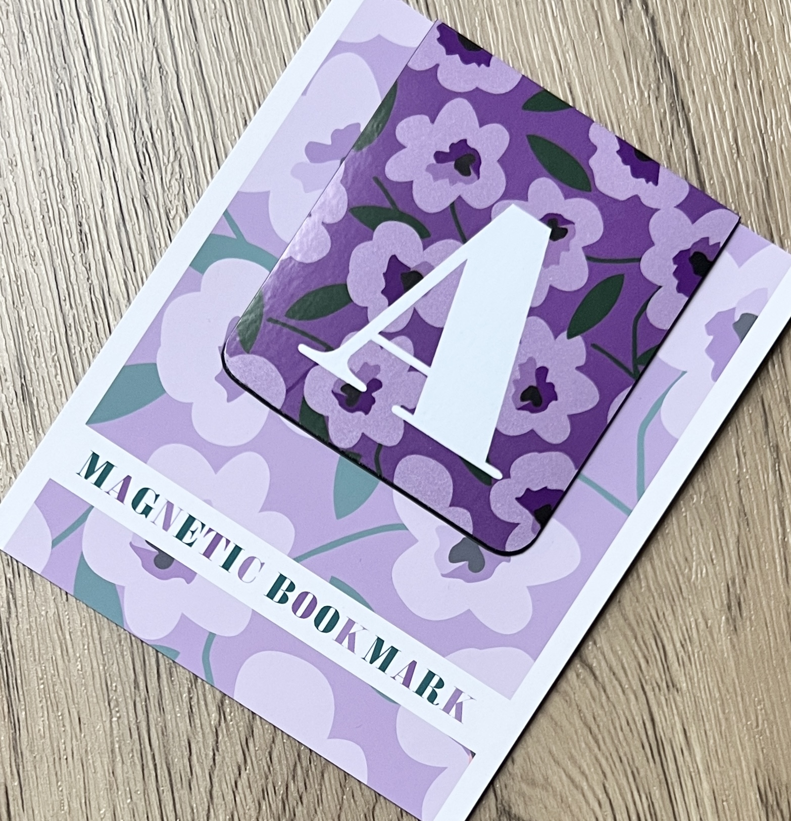 Personalised Handmade Magnetic Bookmark, Christmas Gift, Stocking Filler, Gift