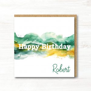 Personalised Birthday Card