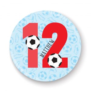 Personalised Football Age Badge - Any Age