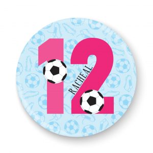 Personalised Football Age Badge - Any Age