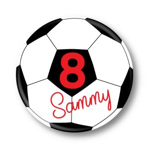 Personalised Football Age Badge - Any Age
