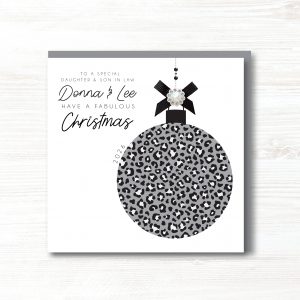 Personalised Handmade Christmas Card - Any Relation