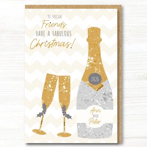 A5 Personalised Handmade Christmas Card - Any Relation
