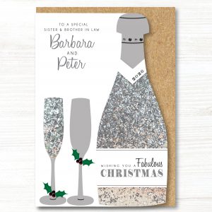 A5 Personalised Handmade Christmas Card - Any Relation