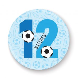 Personalised Football Age Badge - Any Age