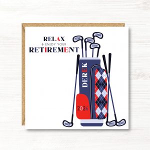 Personalised Retirement Card