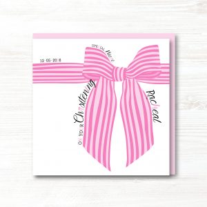Personalised Girl Christening, Baptism, 1st Holy Communion Card - Any Relation