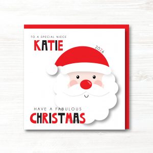 Personalised Children's Christmas Card - Any Relation