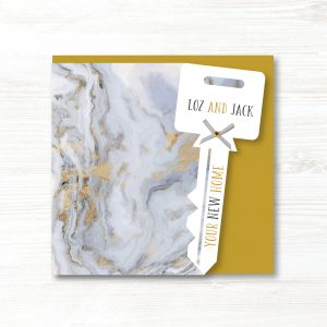 Personalised Handmade New Home Card