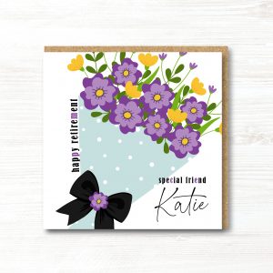 Personalised Retirement Card - Any Relation