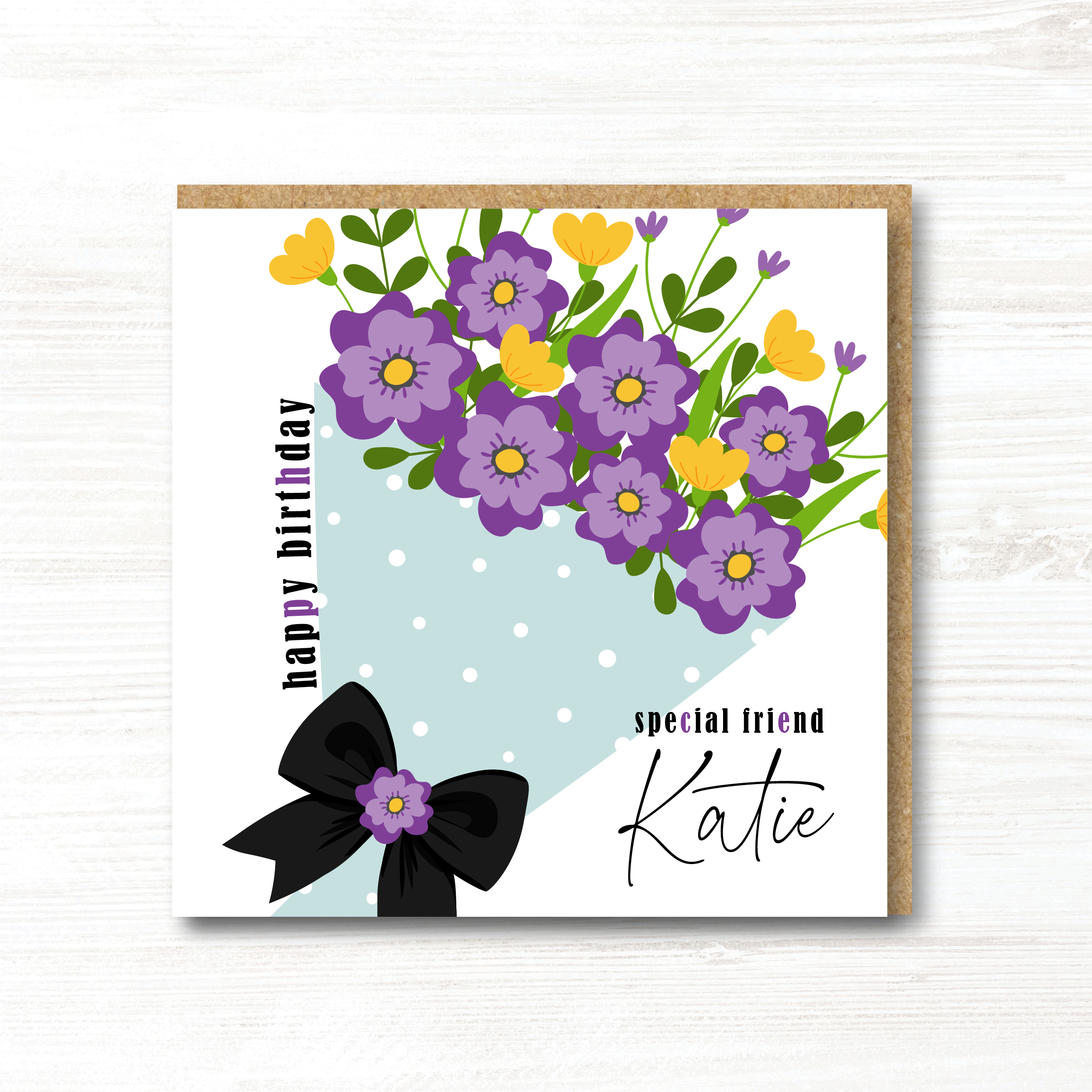 Personalised Birthday Card - Any Relation