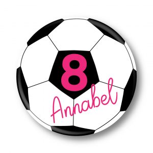 Personalised Football Age Badge - Any Age