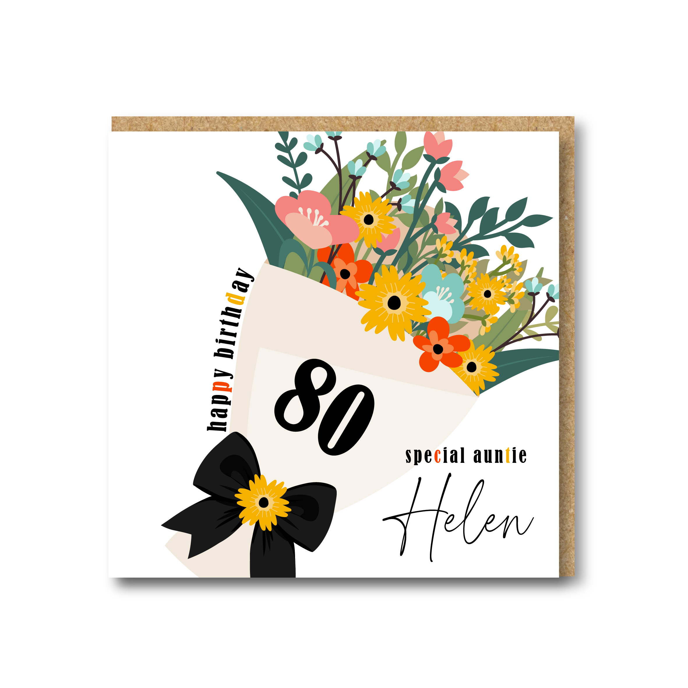 Personalised Birthday Card - Any Relation - Any Age - Image 2