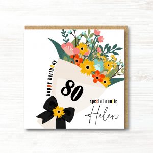 Personalised Birthday Card - Any Relation - Any Age