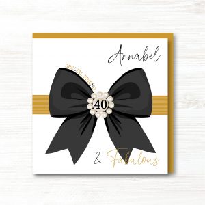 Personalised Handmade Birthday Card - Any Age - Any Relation
